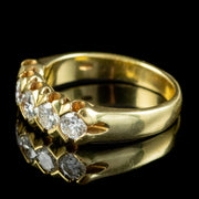 Antique Edwardian Five Stone Diamond Ring 1.20ct Of Diamond Circa 1915