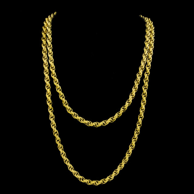Antique Georgian Chain 18ct Gold Gilt Coral Clasp – Laurelle Antique ...