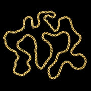 Antique Georgian Chain Necklace 18ct Gold Gilt Circa 1800
