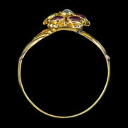 Antique Georgian Fede Regard Ring 18ct Gold 