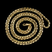 Antique Georgian Guard Chain Necklace Pinchbeck 18ct Gold Gilt