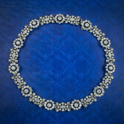 Antique Georgian Silver Paste Collar Necklace