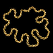 Antique Georgian Twist Chain Pinchbeck 18ct Gold