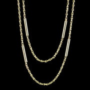 Antique Victorian 9ct Gold Chain Necklace