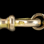 Antique Victorian 9ct Gold Guard Chain 