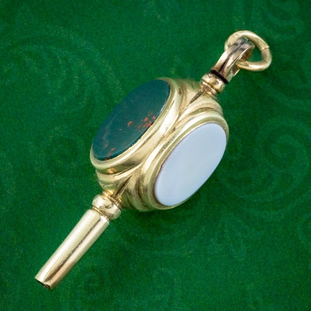 2322 Scottish Agate Watch Keys main image 1
