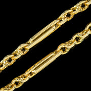 Antique Victorian Albert Chain Necklace 9ct GoldAntique Victorian Albert Chain Necklace 9ct Gold