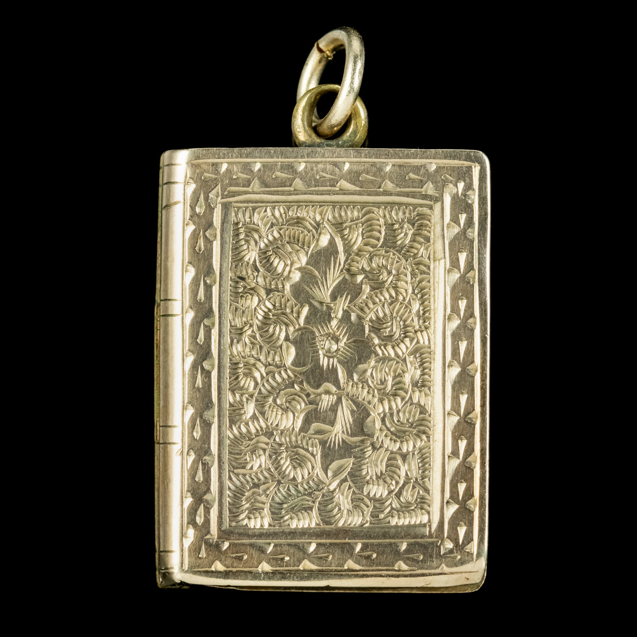 Locket 1890 Antique Victorian Book Locket 15ct Gold Circa 1890 – Laurelle Antique ...