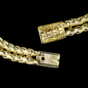 Antique Victorian Cabochon Garnet Bracelet 18ct Gold 25ct Of Garnet 