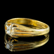 Antique Victorian Diamond Solitaire Ring 0.30ct Diamond
