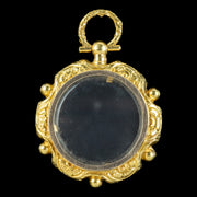 Antique Victorian Double Sided Locket 9ct Gold