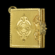 Antique Victorian Family Book Locket 18ct Gold