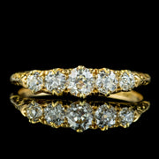 Antique Victorian Five Stone Diamond Ring 0.75ct Of Diamond Circa 1900
