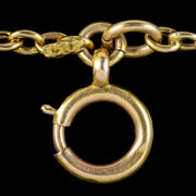 Antique Victorian French Guard Chain 15ct Gold Circa 1900