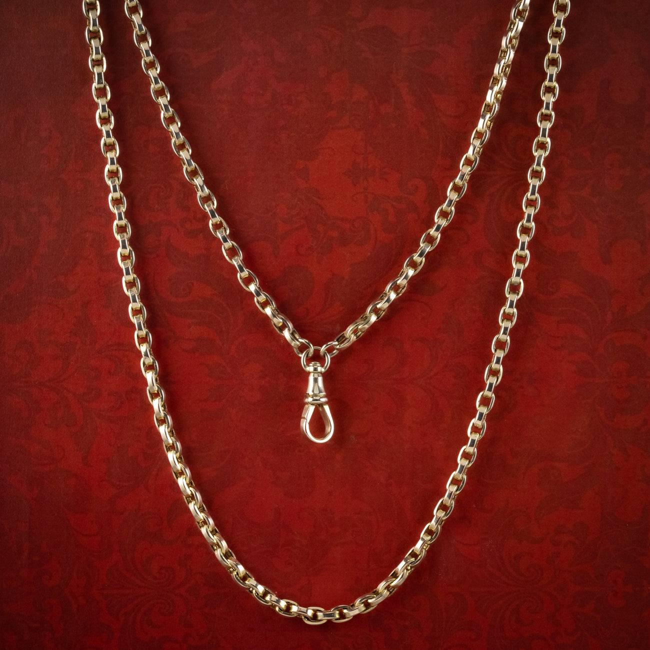 Antique Victorian Guard Chain 9ct Gold – Laurelle Antique Jewellery