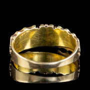 Antique Victorian Mizpah Ring 18ct Gold 