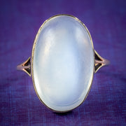 Antique Victorian Moonstone Ring 12ct Stone