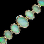 Antique Victorian Opal Bracelet 18ct Total 9ct Gold