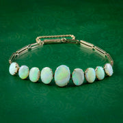 Antique Victorian Opal Bracelet 18ct Total 9ct Gold