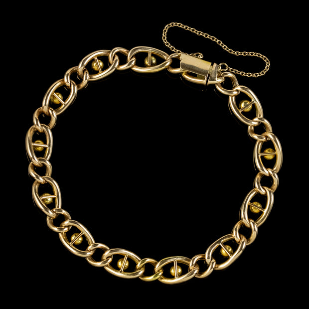 Antique Victorian Opal Curb Bracelet 15ct Gold Circa 1900 – Laurelle ...