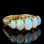 Antique Victorian Opal Ring 18ct Gold 2.5ct Of Opal