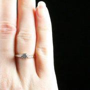 Antique Edwardian Diamond Solitaire Engagement Ring Circa 1910
