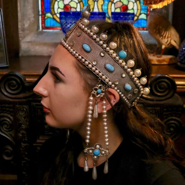 Antique French Byzantine Empress Crown Circa 1880