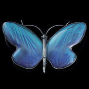 Antique Victorian Butterfly Winged Silver Butterfly Brooch Circa 1900