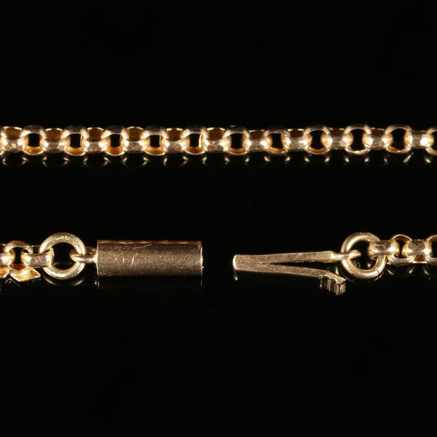 Antique Victorian Gold Chain 9Ct Gold Circa 1900