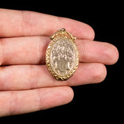 Antique Victorian Locket 9Ct Gold Circa 1900