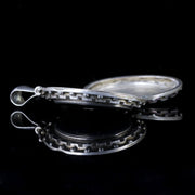 Antique Victorian Locket Silver Locket Circa 1880