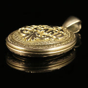 Antique Victorian Regard Locket 9Ct Gold Circa 1900
