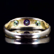 Antique Victorian Ring Suffragette Ring 15Ct Circa 1900
