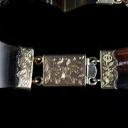 Antique Victorian Scottish Agate 9Ct Bracelet Circa 1860