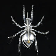 Antique Victorian Silver Spider Brooch Circa 1880