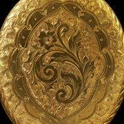 Antique Victorian Solid Gold Locket Circa 1870