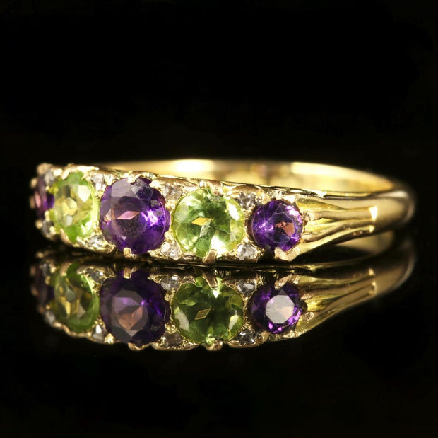 Antique Victorian Suffragette Ring 18Ct Circa 1900