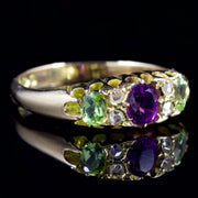 Antique Victorian Suffragette Ring 18Ct Dated Chester 1897