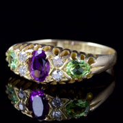 Antique Victorian Suffragette Ring Dated 18Ct Chester 1915