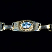 Aquamarine Bracelet 9Ct Gold Bracelet