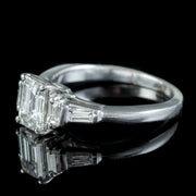 Art Deco Style Diamond Ring 1.50ct Of Diamond