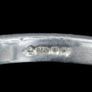 Art Deco Style Diamond Solitaire Ring 0.49ct Vvs1 Diamond