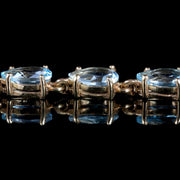 Blue Topaz Bracelet 9Ct Gold Bracelet