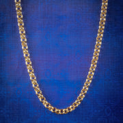 CABLE CHAIN NECKLACE STERLING SILVER 18CT GOLD GILT main