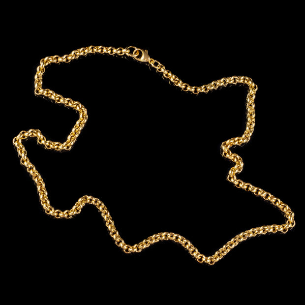 CABLE CHAIN NECKLACE STERLING SILVER 18CT GOLD GILT wiggly