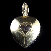 Diamond Heart Pendant Locket 2Ct Of Diamonds