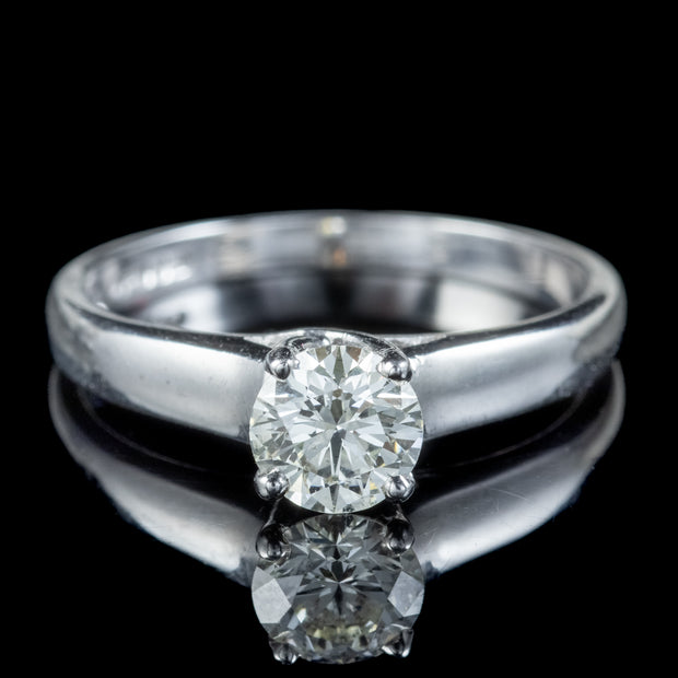 Diamond Solitaire Engagement Ring 0.75ct Diamond