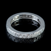 Diamond Eternity Ring 18Ct White Gold 1.50Ct Of Diamond