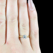 Diamond Solitaire Engagement Ring 18Ct Gold