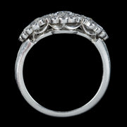 Edwardian Style Diamond Cluster Ring 2.25ct Of Diamond